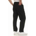 thumbnail image 4 of Wrangler Cargo Pants for Men Big and Tall - Twill Half Elastic Mens Cargo Pants Color-Black, Size XLT-6X, 4 of 6