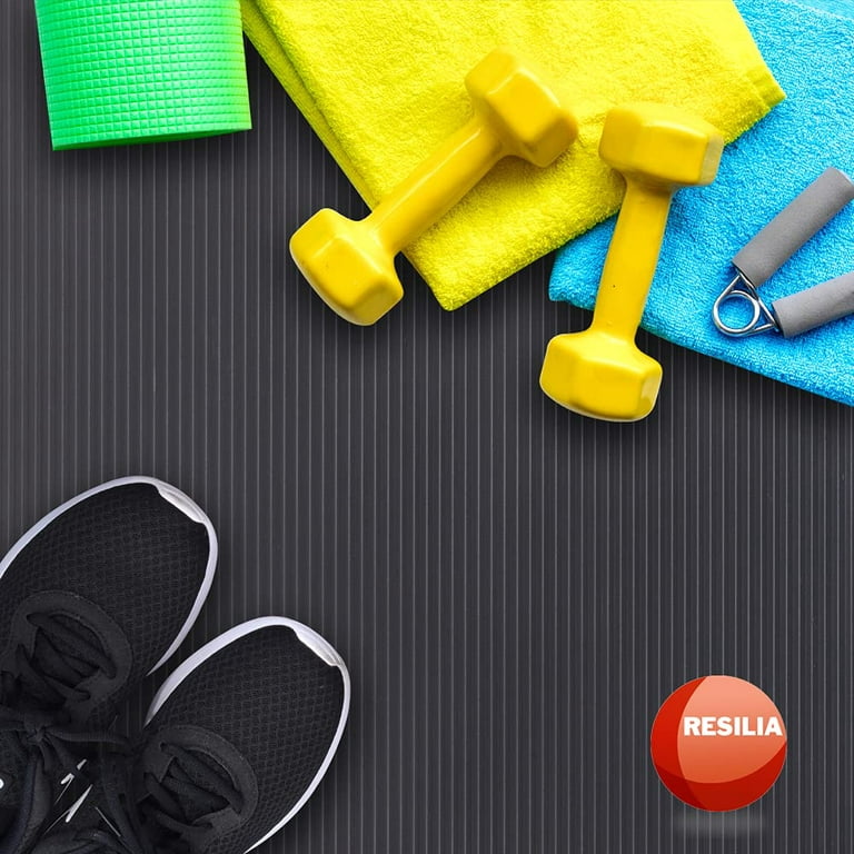 FITNESS REALITY Water Resistant, Floor Protection, Noise Reduction  Equipment and Exercise Mat