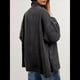 thumbnail image 4 of Chaqueta Vaquera para Mujer, Desgastada, de Larga, de Gran Tamaño, Estilo Camionero. Gris XL, 4 of 9