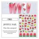 thumbnail image 5 of 6 láminas de pegatinas autoadhesivas de frutas de verano para uñas de gel, ideales para decorar tus uñas., 5 of 5