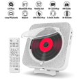 thumbnail image 2 of Portable Cd Player Bluetooth Speaker Stereo Cd Players Led Screen Wall Mountable Cd Music Player With Ir Remote Control Fm Radio, 2 of 5