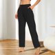 thumbnail image 1 of TaTaai Women's Loose Fit Yoga Pants with Pockets High Waist Stretchy Long Pants Casual Athletic Lounge Bottoms Tummy Control Non See Through Relaxed Fit Gift, 1 of 7