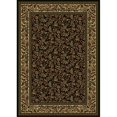 thumbnail image 1 of Radici 1219-2032-BLACK Castello Rectangular Black Traditional Italy Area Rug, 7 ft. 9 in. W x 11 ft. H, 1 of 1