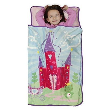 Baby Boom Pink Princess Kids Nap Mat Set A Includes Pillow And