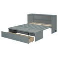 thumbnail image 6 of New Full Size Murphy Bed with USB Port and a Large Drawer, Gray, 6 of 10