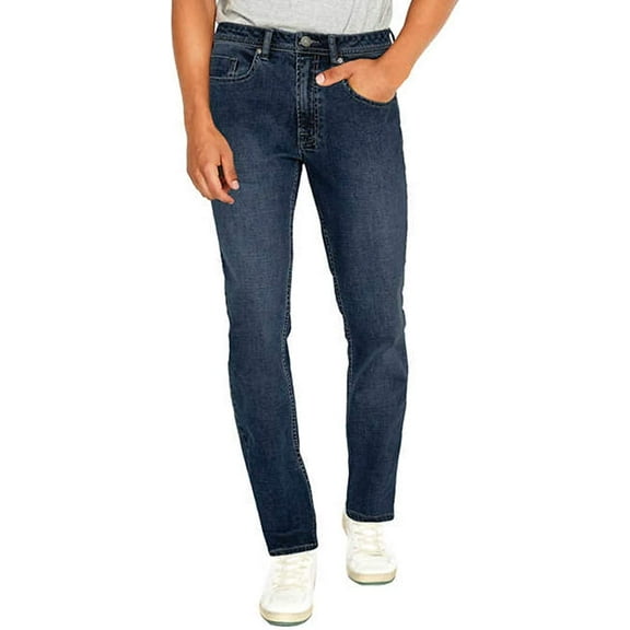 Buffalo David Bitton Men's Jackson Straight Jeans  (Medium Wash, 30X34)