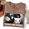 thumbnail image 4 of Funny Cat Gang Shirt: Sarcastic Cat Meme Tee, Open The Door Funny Cat T-Shirt, 4 of 5