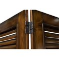 thumbnail image 4 of Sunset Trading Paravent en Bois Bahama Tropical Noyer, 4 of 6