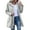 Gray, variant on Women Jacket Hooded Lightweight Raincoat Outdoor Waterproof Windbreaker Outdoor Hiking Trips Gray S(S)