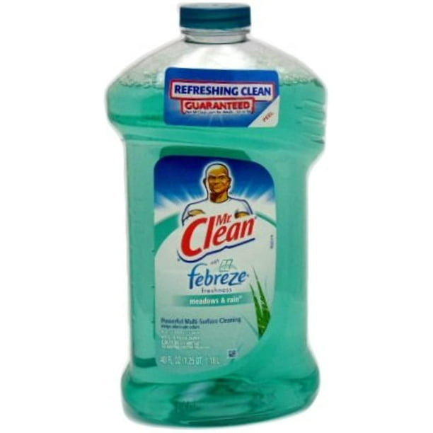 Mr Clean 75873 40 Fl Oz MultiPurpose Cleaner With Febreze Meadows