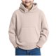 thumbnail image 1 of Blusa con capucha de manga larga para niños, suéter de color liso con gorro, suéter de punto, top informal con capucha para niños y niñas, top de poliéster para niñas, 1 of 6