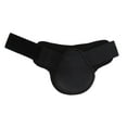 thumbnail image 3 of 1 par de botas de soporte para caballos, botas de neopreno con carcasa de PU para patas traseras de caballos para deportes de alta velocidad, botas negras para patas traseras de caballos L, 3 of 12