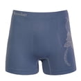 thumbnail image 3 of 6-Pack Men's Seamless Short Boxer Briefs Underwear, Cross Chain Multi Color, 3 of 6