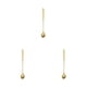 thumbnail image 5 of Advancent Cuchara agitadora de acero inoxidable con asa, cucharas para palitos de vino, barman, Bar, Club, agitador, accesorio, rosa dorada larga Type1 NO1, 5 of 6
