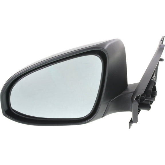 Mirror Compatible With 2012-2014 Toyota Yaris Left Driver Side Textured Black Kool-Vue