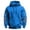 Blue, variant on IWRICH USA Flag Graphic Hoodies for Men Western Pullover Sweatshirts Crewneck Big and Tall Fashion Tops White XL