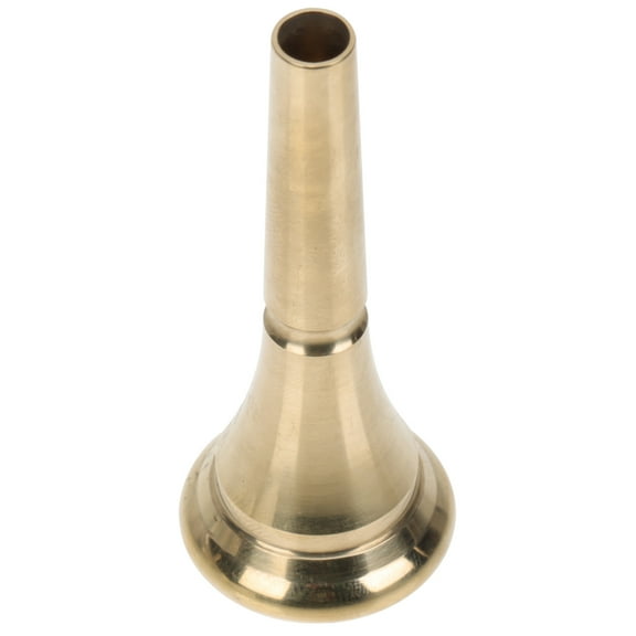 FELTECHELECTR Compact Copper Alloy French Horn Mouthpiece 1Pack 2.4x1in