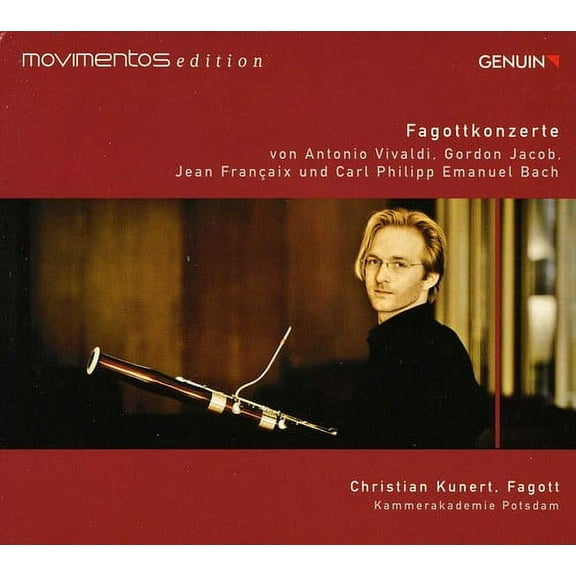 Christian Kunert - Fagottkonzerte - Music & Performance - CD