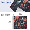 thumbnail image 7 of GZHJMY Valentine's Day Bird Cloth Napkins 6 Pack - 20x20In Soft Washable Dinner Napkin Home Decor Napkin for Dinners Weddings Cocktail Kitchen Decorative Washcloths, 7 of 7