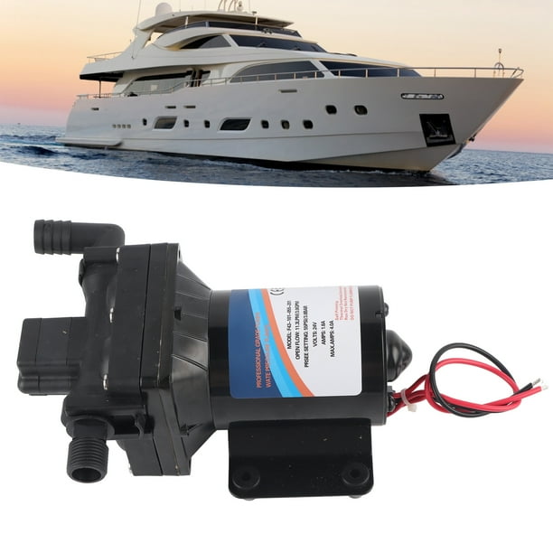 24V Silent Water Pump,11.3 Liter Yacht Booster 12V RV Water Supply High