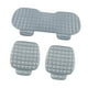 thumbnail image 1 of Juego de 3 fundas para asientos delanteros de coche, antideslizantes, para sedanes, SUV y vehículos. Gris, 1 of 9