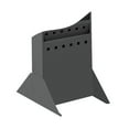 thumbnail image 2 of Safco Steel Magazine Rack Base in Black, 2 of 2