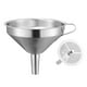 thumbnail image 3 of Embudo de Cocina Perfecl embudo de acero inoxidable Con colador desmontable 15cm, 3 of 8