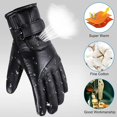 thumbnail image 5 of Guantes calefactables, guantes calefactores recargables, guantes cálidos con pantalla táctil de invierno para mujeres y hombres, guantes calefactores USB con pantalla táctil impe, 5 of 5