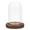 Assorted Color, variant on SENSETH 1 Set of Desktop Candle Cover Decorative Glass Dome Household Glass Cloche