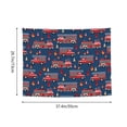 thumbnail image 4 of Fire Truck 1 Tapestry for Bedroom - Tapestry Wall Hanging Wall Tapestry for Dorm Wall Decor Home Decoration , Aesthetic Funny Tapestry 29 x 37in, 4 of 5
