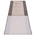 thumbnail image 2 of Machine Washable Custom Size Solid Bordered Grey Runner Rug Cut to Size Indoor Hallway Rug Runners Customize by Feet and 25.5 inches Width Pick Your Own Lenght By Feet Runner Rugs, 2 of 3