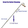 thumbnail image 3 of High Pressure Washer Gutter Cleaner Attachment Attachment gutter cleaner For Wand 1/4 Quick Connect, 3 of 9