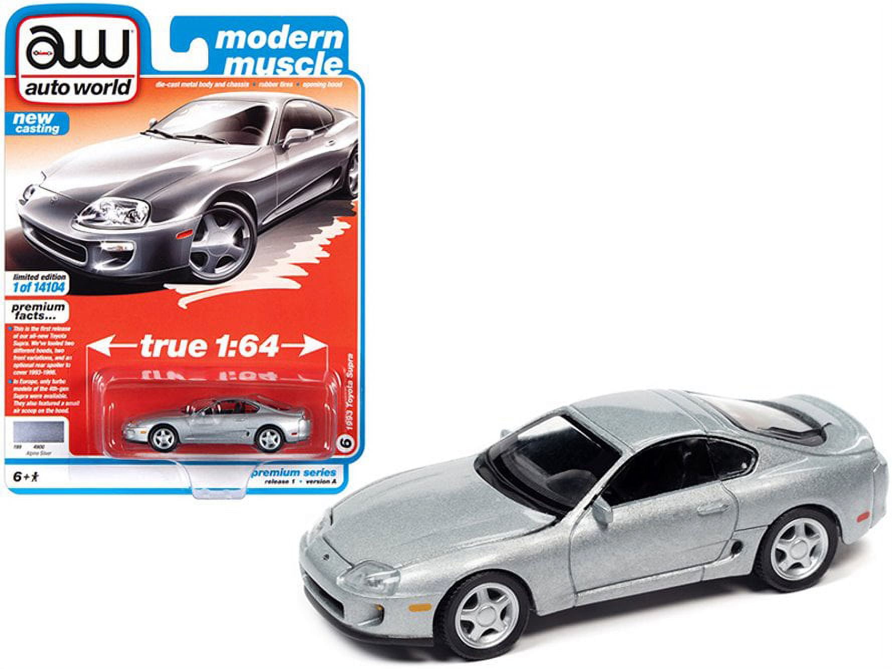 1995 Toyota Supra, Baltic Blue Poly - Auto World AWSP090/24A