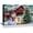 WWJSDJB2011, variant on Koesnbre - Christmas Canvas Wall Art, Children and Horse Pull Sledges Artwork Print, Winter Scene Wall Painting Prints Artwork Home Decor for Bedroom Bathroom Office Cafe 16x12 Inches