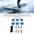 thumbnail image 4 of Stainless Steel D Ring Patch Kit, Triangular D Rings PVC Patch with Elastic Cord Hooks, Deck Rigging Kit for Inflatable Boat Kayak Dinghy SUP Surfboard Paddleboard, 4 of 7