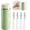 Green, variant on 2026 New 4 in 1 Travel Dispenser Bottle, Refillable Leak Proof Travel Bottles for Toiletries, Portable Travel Containers Cream Transparent with Scale and Label for Shampoo Lotion Conditioner(Green,1)