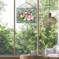 thumbnail image 4 of Decorative Stained Rectangle Window Panel Window Decors Pendant Wall Decoration, 4 of 8
