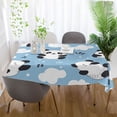 thumbnail image 6 of YAZAOO Square Tablecloth Cute Panda Printing Pattern Tableclothes, 6 of 9