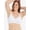 White, variant on , The Camille, Unpadded Wireless Bra, Light Support, Lace Neckline, Comfort, Breathable Cotton Bra (Women's & Women's Plus)