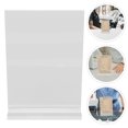 thumbnail image 3 of 2pcs Acrylic Sign Holder Desktop Display Stand Tabletop Sign Holder Vertical Sign Holder, 3 of 8