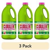 (3 pack) Cloralen Liquid Laundry Stain Remover Detergent, 60.8 fl oz