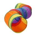 thumbnail image 2 of Túnel de túnel de gato Túnel de mascota Portable para gatos interiores con pelota de pelota Plegado de juguetes interactivos para gatitos que realiza 125 cm, 2 of 8