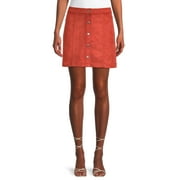 Angle View: No Boundaries Juniors' Mini Skirt