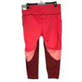 thumbnail image 2 of Ideology Women's High Rise Colorblock 7/8 Leggings Red Size XXL, 2 of 6