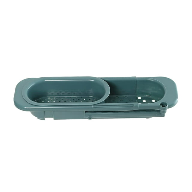 JJKBVCLO Support Télescopique pour Encre Étagère de Drainage Extensible Rangement de Cuisine pour Éponge Support Rétractable Filtre Piscine Lavage de Légumes Panier de Drainage