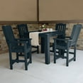 thumbnail image 2 of Highwood's 42" x 42" Square 5-pc Lehigh Dining Set - Counter Height, Outdoor, Eco-friendly, Synthetic Wood, 2 of 5