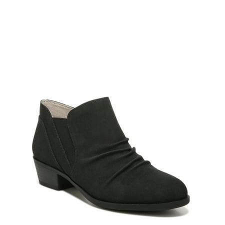 

LifeStride Womens Aurora Faux Suede Block Heel Ankle Boots