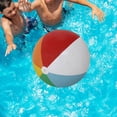 thumbnail image 1 of Pelota de playa grande para fiestas, decoración, entretenimiento divertido, ligero y grueso para niños y adultos, juegos acuáticos, pelota de playa. 120 centímetros, 1 of 10