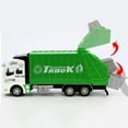 thumbnail image 5 of Garbage Truck Toys for Boys 1/48 Scale Recycling Truck Model Diecast Toy Trucks, 5 of 8