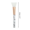 thumbnail image 4 of Unique Bargains 1 Pc Lightweight Marble Facial Mask Brush Black White, 4 of 5